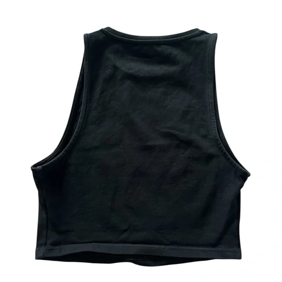 Zara Black Crop Muscle Tee - Picture 3 of 3